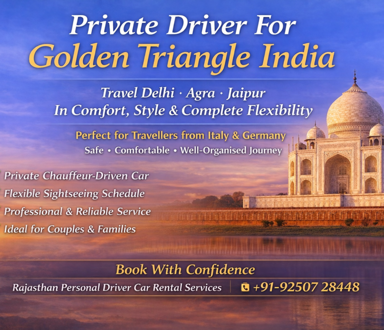 Private Driver for Golden Triangle India